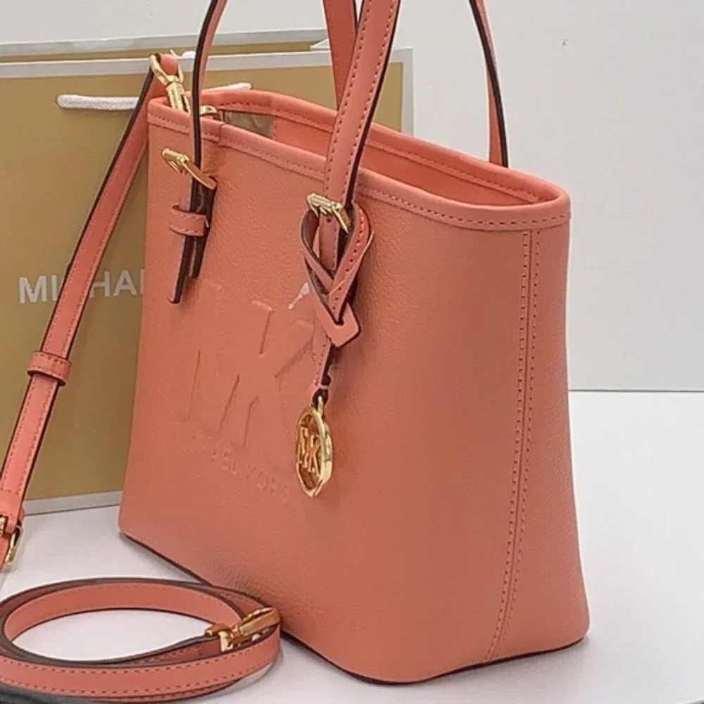 Michael Kors Xs Cryl Conv Tz Tote Sherbert Leather
